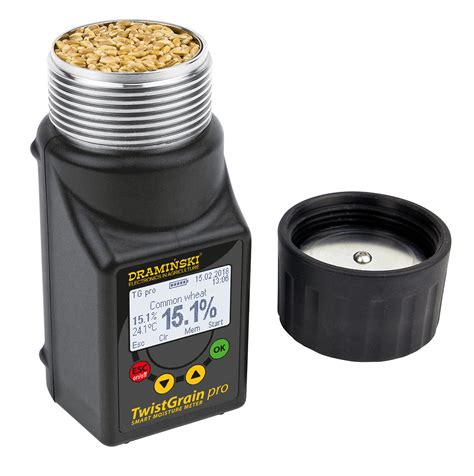 Portable Grain Moisture Meter commercial|portable grain moisture tester.